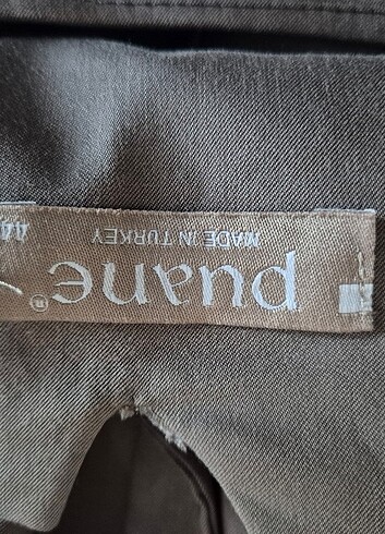 44 Beden kahverengi Renk Puane etek #etek#uzunetek