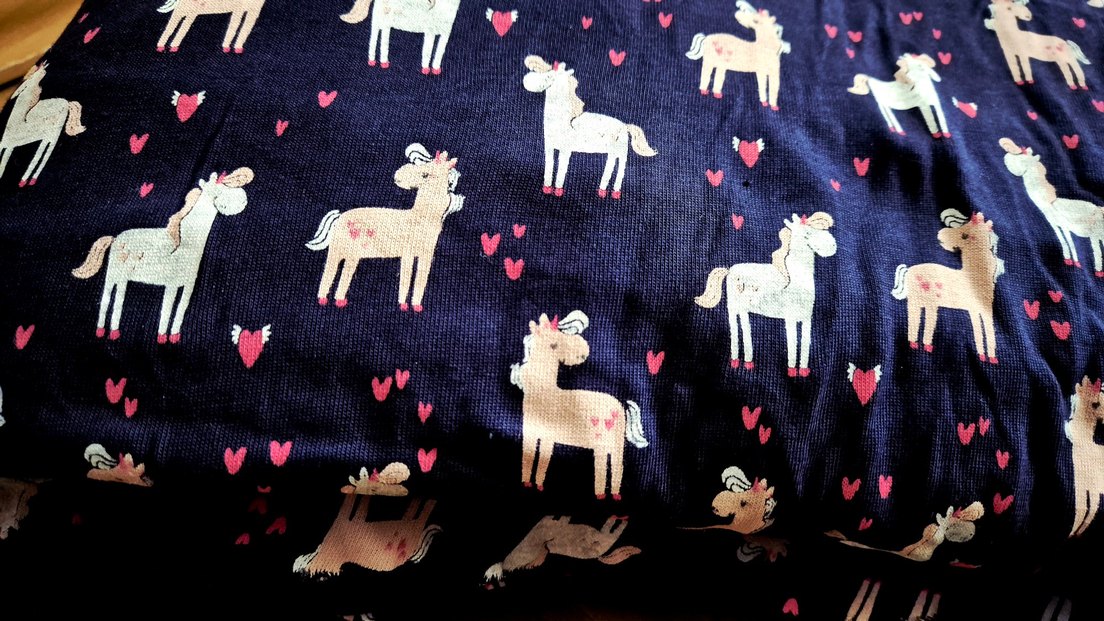 4 Metre Penye kumaş Unicorn - Görsel 2