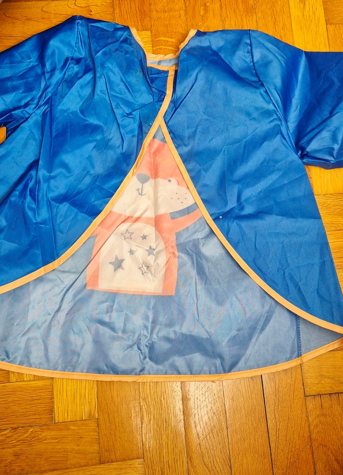 Kollu Mama Önlüğü Aktivite Önlüğü - Görsel 2