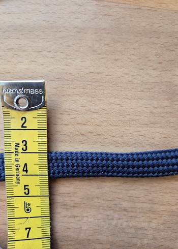 SİYAH BAĞCIK / KAPÜŞON YASSI İP #ip - Görsel 2