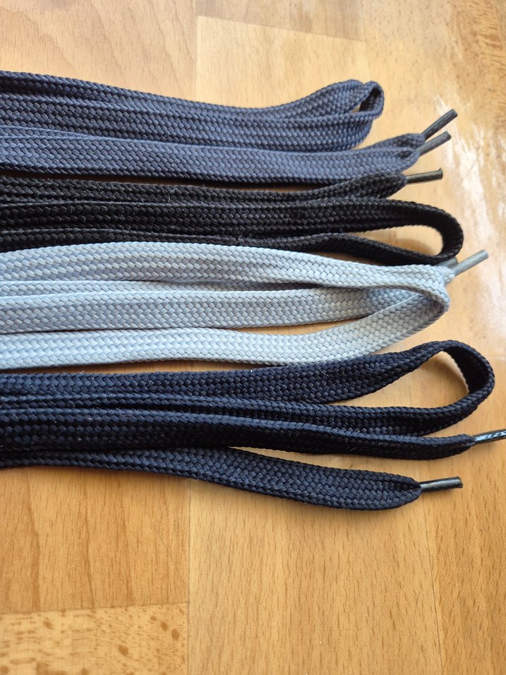 SİYAH BAĞCIK / KAPÜŞON YASSI İP #ip - Görsel 3