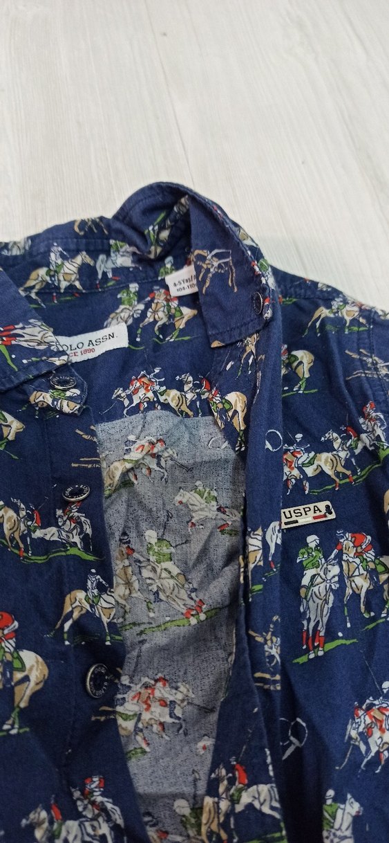 Erkek Çocuk Baskılı Gömlek - Görsel 2