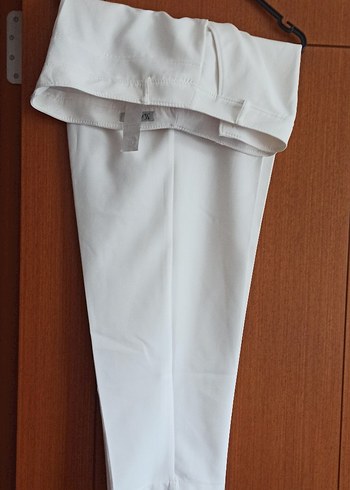 Beyaz Kadın Pantolon - Görsel 2