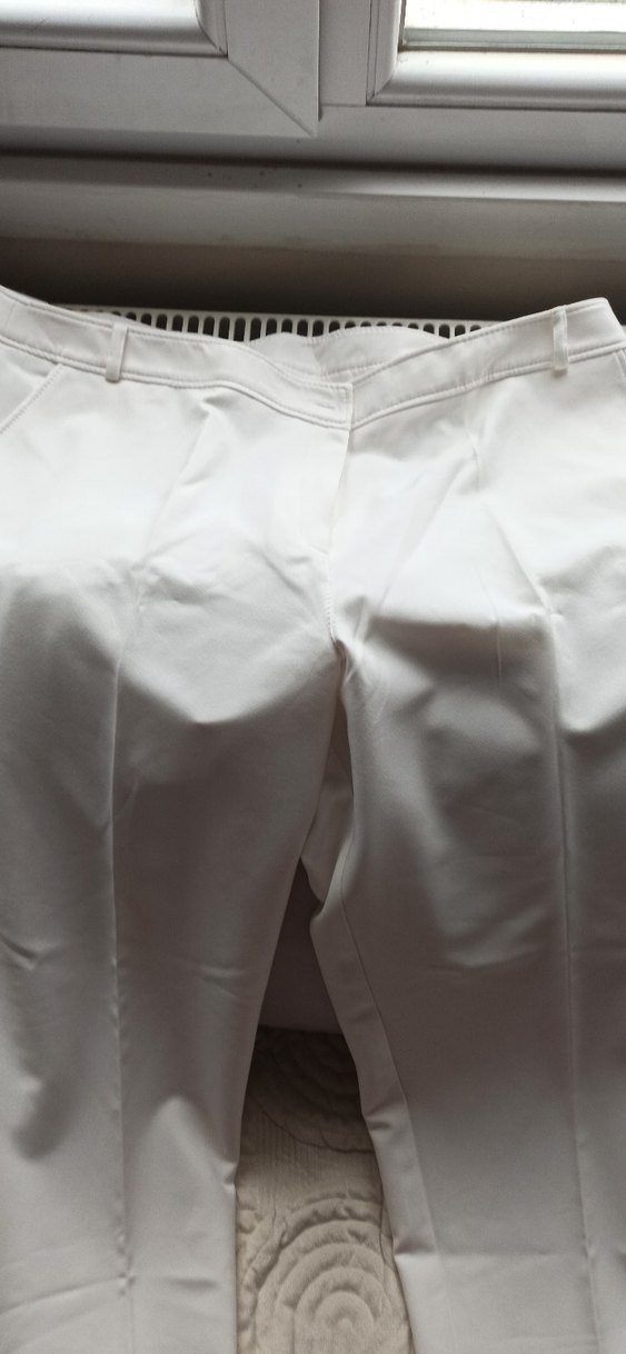 Beyaz Kadın Pantolon - Görsel 4