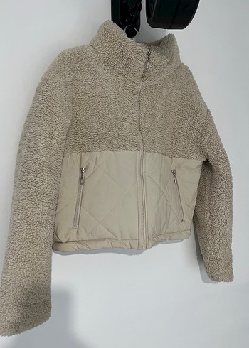 Pull&Bear muadili bej mont - Görsel 2