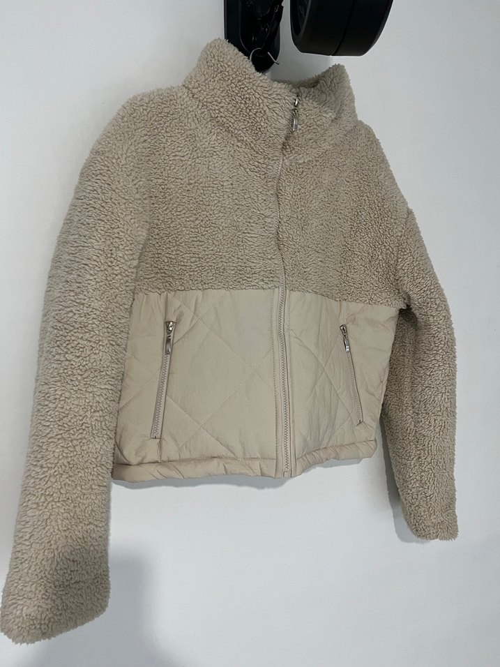 Pull&Bear muadili bej mont - Görsel 2