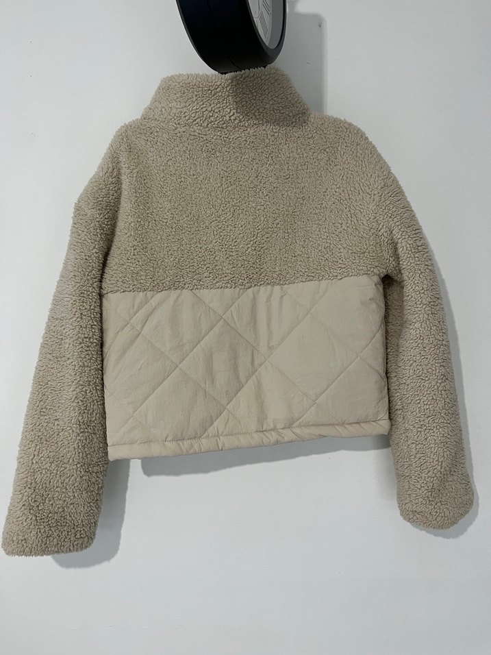 Pull&Bear muadili bej mont - Görsel 3