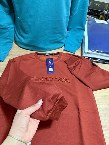xxl Beden Mevsimlik POLO sweat