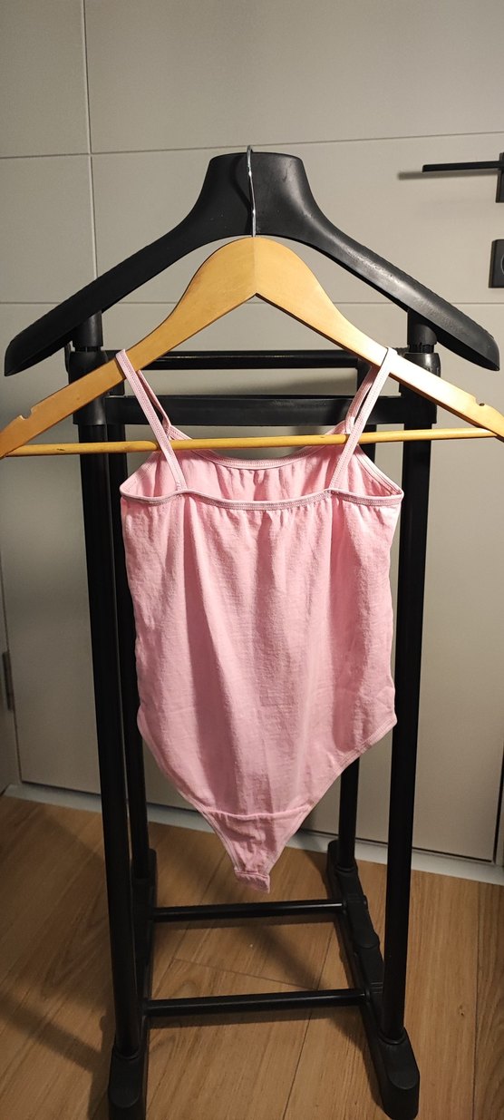 Pembe Kız Bebek  Askılı Body - Görsel 2