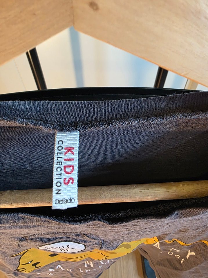 Gri Baskılı , Kısa Kollu DEFACTO 11-12 yaş - Görsel 2