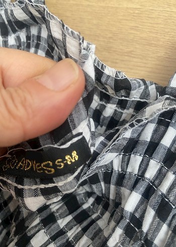 s Beden siyah Renk Kadın Siyah Kareli Uzun Askılı Elbise ve bolero