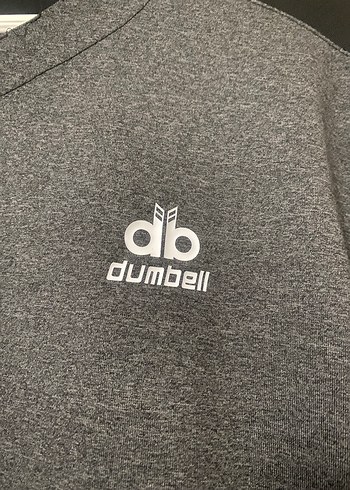 Dumbel marka Erkek Gri Uzun Kollu Spor Tişört - Görsel 6