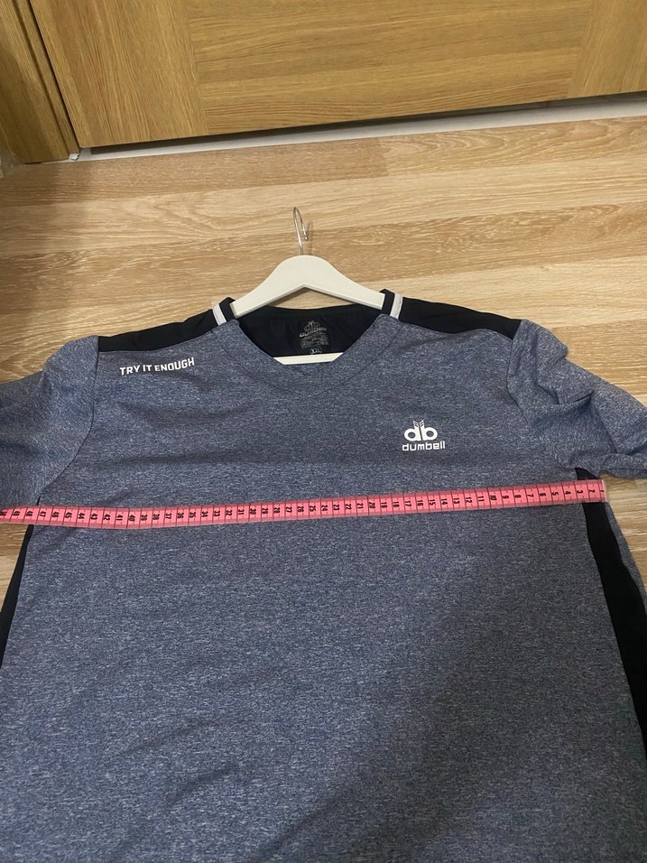 Dumbel marka Erkek Gri Mavi Uzun Kollu Sweatshirt - Görsel 2