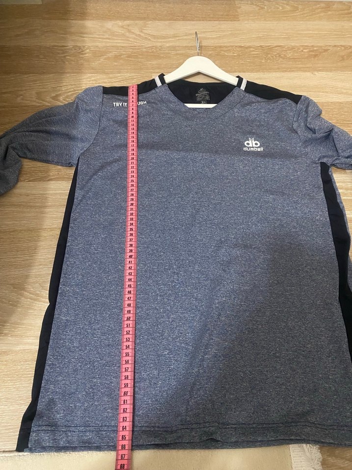 Dumbel marka Erkek Gri Mavi Uzun Kollu Sweatshirt - Görsel 3