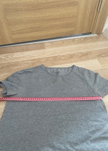 Gri Pamuklu Erkek Kısa Kollu Baskılı Tişört - Görsel 3