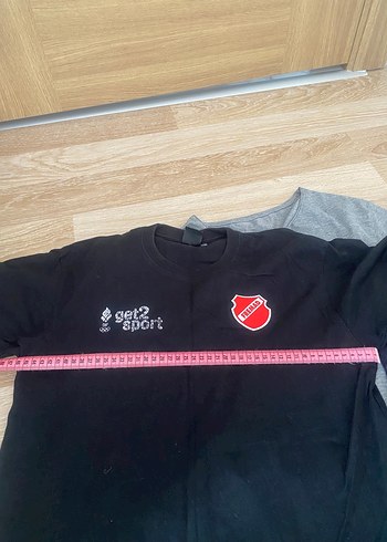 Gri Pamuklu Erkek Kısa Kollu Baskılı Tişört - Görsel 2