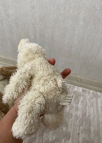 Beden Renk Beyaz peluş oyuncak tavşan ve köpek