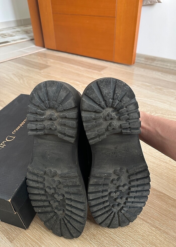 0 deri klasik ayakkabı - Görsel 4