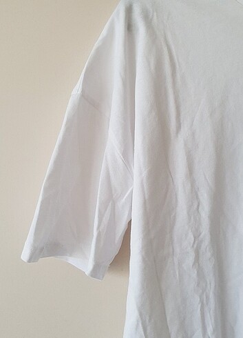 m Beden beyaz Renk Basic tshirt