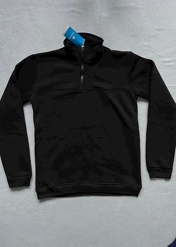 Yarım Fermuarlı Erkek Sweatshirt - Görsel 8