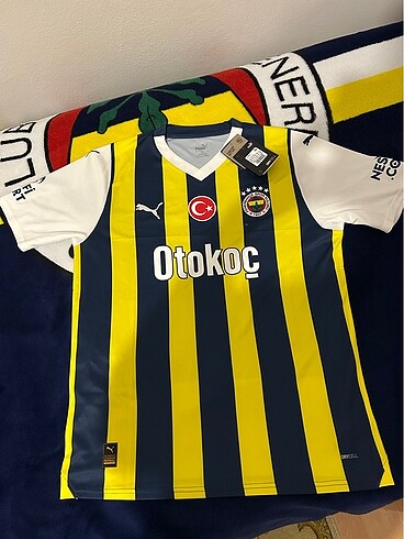 Fenerbahçe 23-24 Çubuklu Forma Etiketli