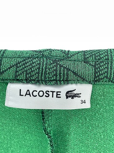 34 Beden yeşil Renk Lacoste Eşofman Altı %70 İndirimli.