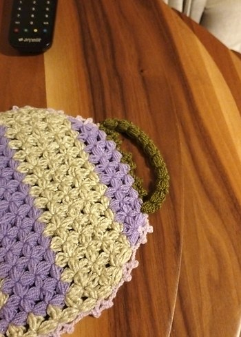 Pastel Renkli El Örgüsü Banyo Süngeri - Görsel 3