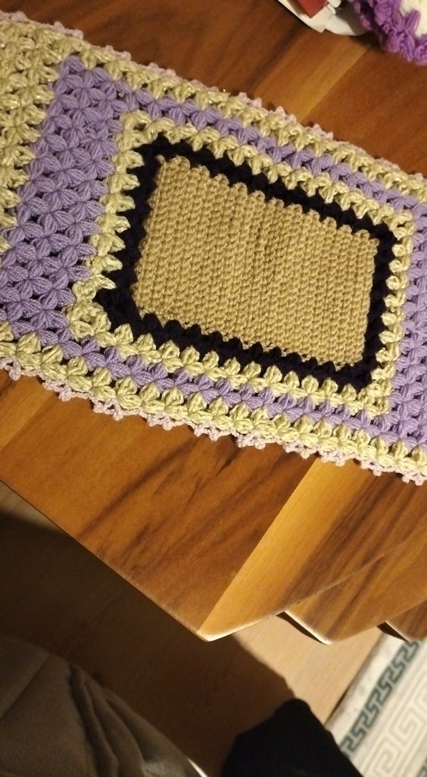 Pastel Renkli El Örgüsü Banyo Süngeri - Görsel 2