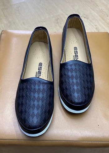 ESEM Kadın Siyah Dolgu Topuklu Babet - Görsel 4