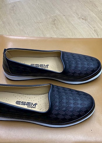 ESEM Kadın Siyah Dolgu Topuklu Babet - Görsel 3