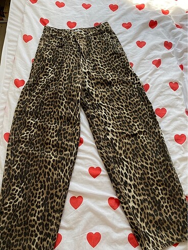 Defacto Leopar Pantolon