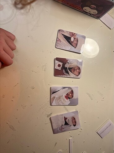 4 adet Jennie fotokart