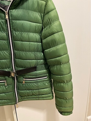 m Beden yeşil Renk Kadın Polo Garage yeşil mont