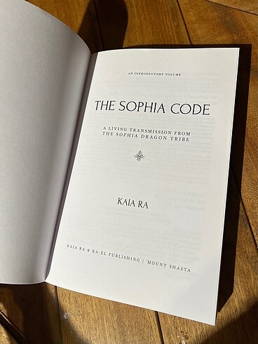  Beden The Sophia Code Kitabı İngilizce