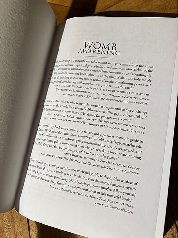  Beden Womb Awakening Kitabı İngilizce