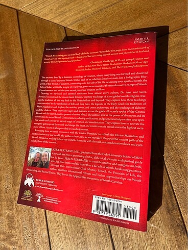  Womb Awakening Kitabı İngilizce