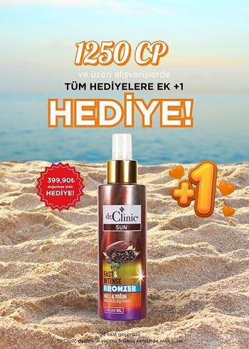 Diğer Dr.Clinic SPF50+ Güneş Kremi 3'lü Set