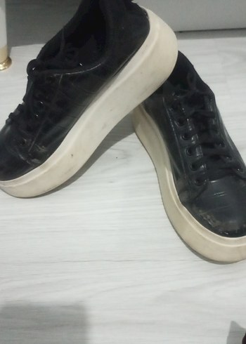 Adidas Siyah Platform Kadın Spor Ayakkabı