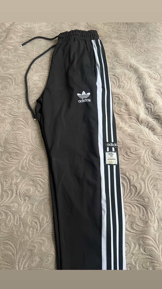 Adidas Siyah Rahat Kesim Eşofman - Görsel 2