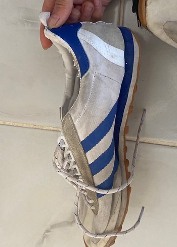 Adidas Beyaz mavi ayakkabı - Görsel 2