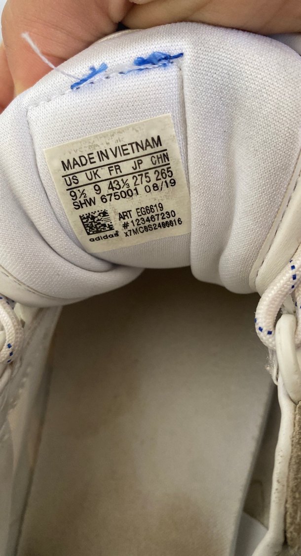 Adidas Beyaz mavi ayakkabı - Görsel 5