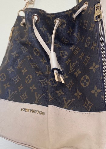 Louis Vuitton Kahverengi Deri Kadın Çanta - Görsel 6