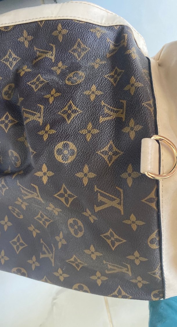 Louis Vuitton Kahverengi Deri Kadın Çanta - Görsel 4
