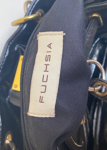 Siyah Deri Tokalı Kadın Çantası - Görsel 5