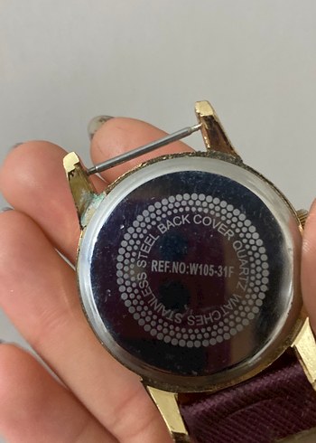 Bordo Renkli Bohem Kadın Kol Saati - Görsel 6