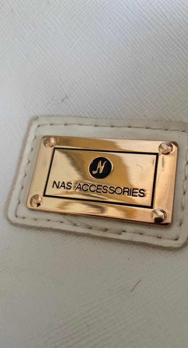 Beyaz Parlak Deri Kadın Çanta - Görsel 4