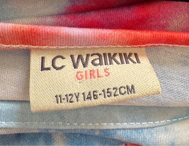 LC Waikiki Çocuk renkli elbise