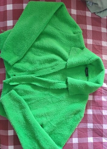 Crop hırka