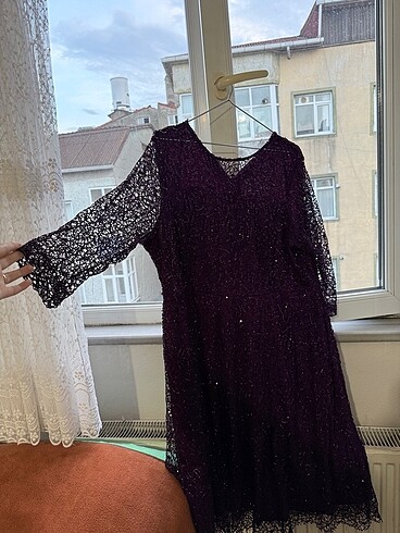 diğer Beden Pullu diz elbise 58 beden