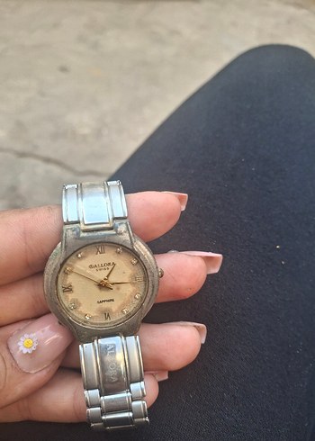 Kadın Vintage Altın Renkli Kemerli Saat - Görsel 6